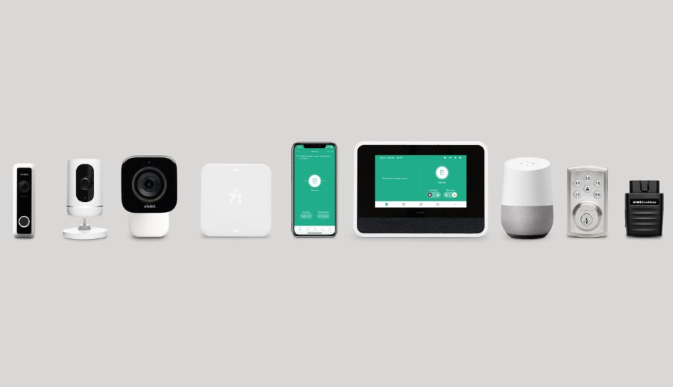 Vivint home security product line in St. Petersburg
